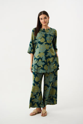 Jade Flora Co-ord Set