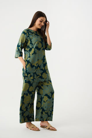 Jade Flora Co-ord Set