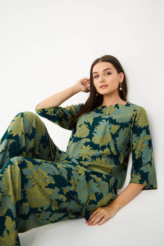 Jade Flora Co-ord Set